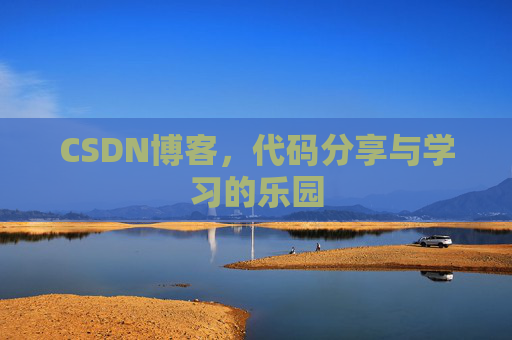 CSDN博客，代码分享与学习的乐园